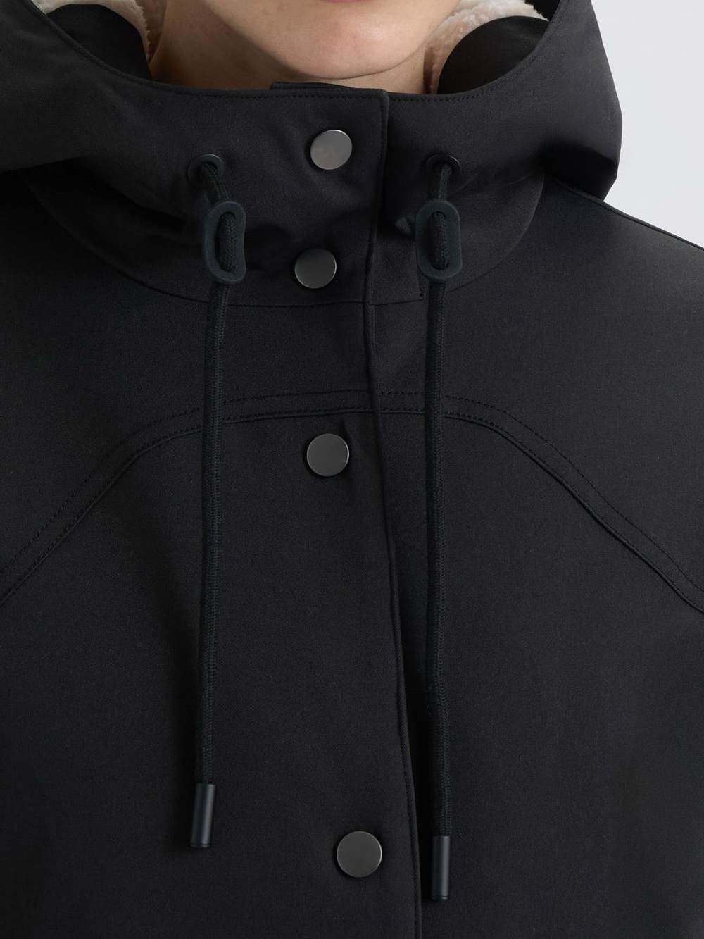 Hunter women Billie Hooded Raincoat - Picture 9 of 11